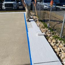 Clean and Paint Life Flight Heli-Pad at Hospital in Palatka, FL 5