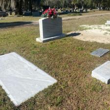 Cemetery Headstone Cleaning 5