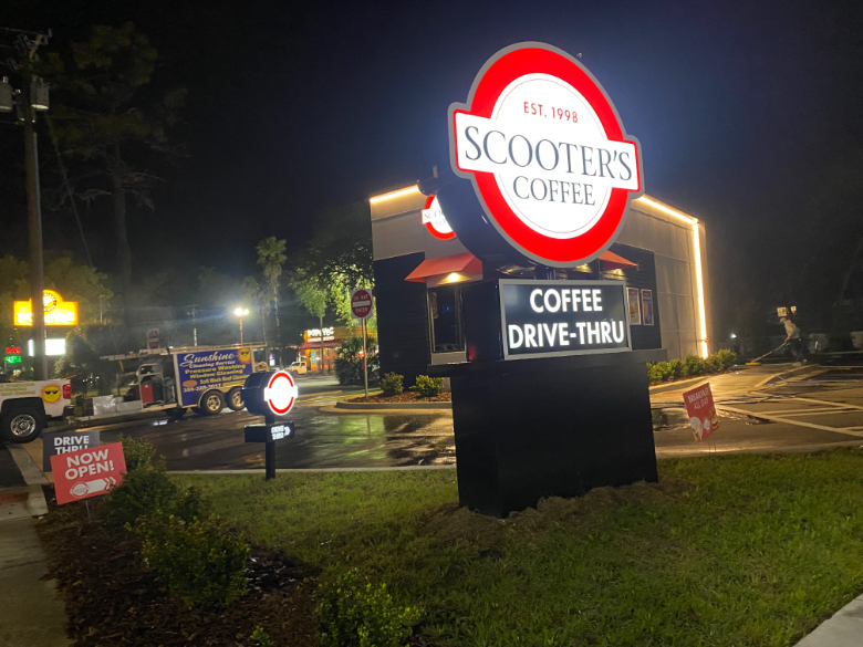 Night Restaurant Pressure Washing in Palatka, FL