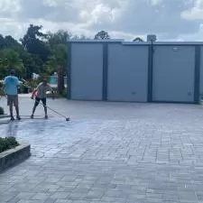Paver cleaning 1