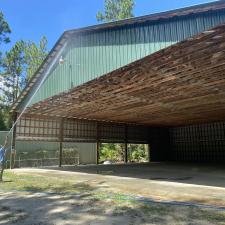 Pressure Washing a Gator Barn in Palatka, FL 0