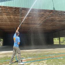 Pressure Washing a Gator Barn in Palatka, FL 1