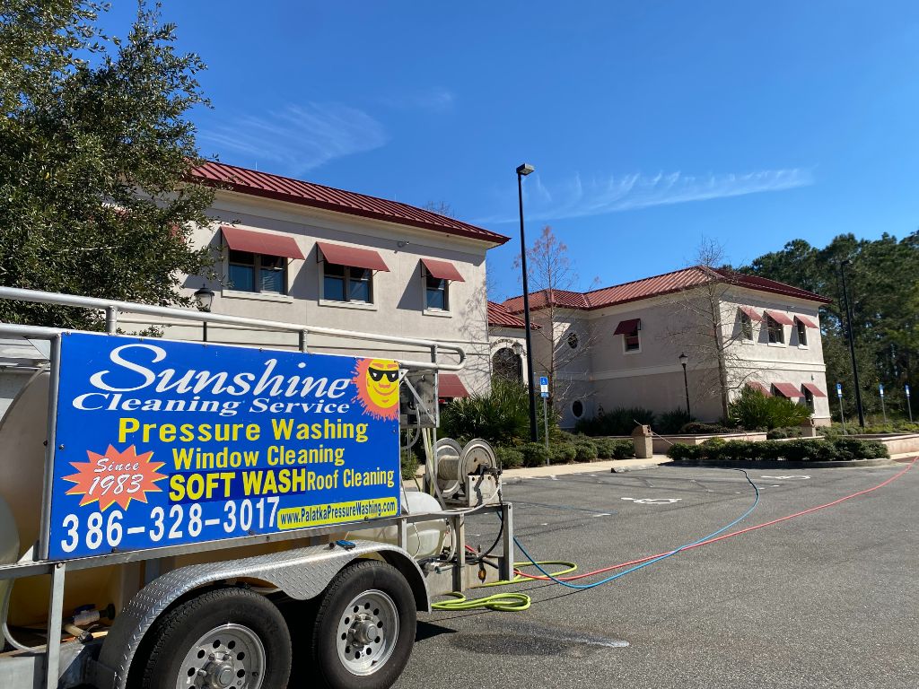 Pressure Washing SJRSC St. Augustine Campus