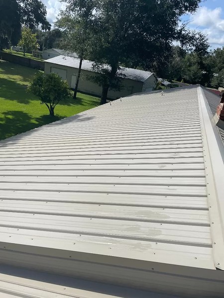 Soft wash roof cleaning in florida what gets removed and what doesnt